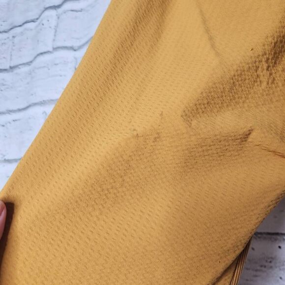 Athleta Textured Brooklyn Stretch Jogger Pants Multicolor Size 2 Yellow Gold - Picture 10 of 13